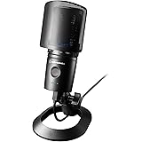 オーディオテクニカ AT2020USB-XP USB コンデンサーマイク AT2020USB-XP NR(ノイズリダクション)搭載 AGC(オートゲインコントロール)搭載 ゲーム ゲーミング 実況 ストリーマー コンテンツクリエイター 配信 Wind