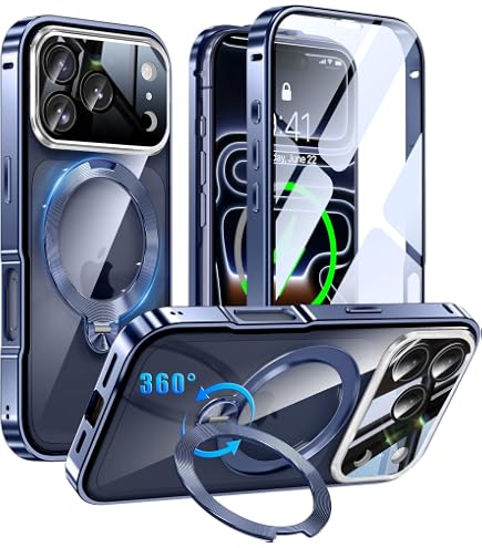 Amazon.co.jp: iPhone 17 Pro Max 用 両面 MagSafe対応 ケース 360