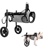Amazon.co.jp: MIKEART 犬用車椅子 大型犬 中型犬 2輪 歩行器 車いす