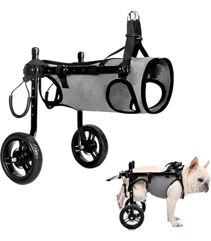 犬用車いす 調整可能ハンドル付き 4輪 Amazon.co.jp: 犬用車いす 大型犬用車椅子 4輪 フルサポート
