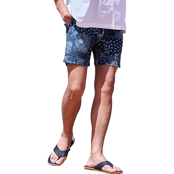 Amazon | ヒョウ柄 パンツ ハーフパンツ ベロア メンズ モード系