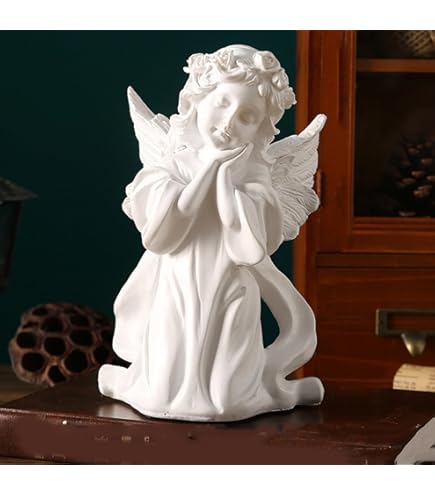 Amazon.co.jp: 天使置物 ウリエル アークエンジェル サイズ大 : ホーム