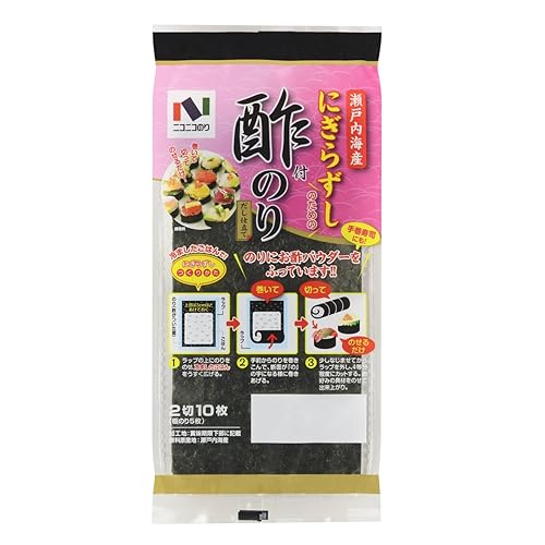 ニコニコのり 瀬戸内海産 にぎらずし酢のり