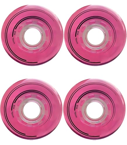 Amazon | GZXB 83A PU耐摩耗性インラインスケートウィール（8個入り