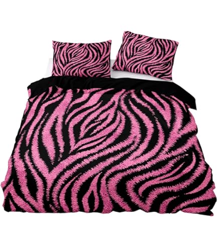 セミダブル ヒョウ柄布団カバー３点セット (ピンク) Amazon｜布団カバー 3点セット レオパード柄 豹柄 ヒョウ柄