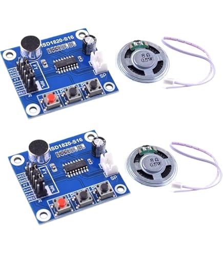 Voice Recorder Module - 16MB Push Button Activated Sound Module With - View #2