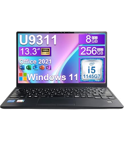 Amazon.co.jp: 【整備済み品】 富士通 Fujitsu Lifebook U9311/F