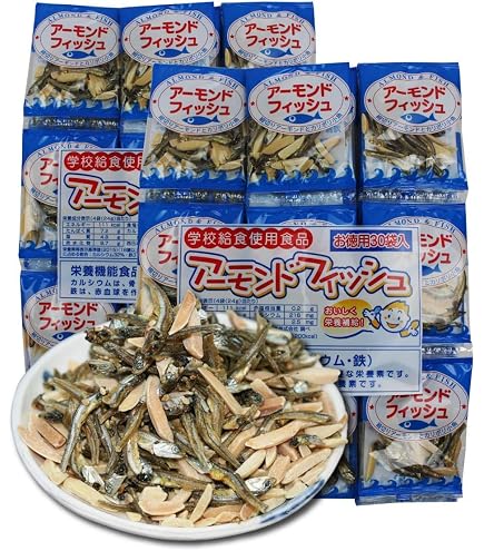 Amazon.co.jp: Fujisawa Shoji Almond Fish Kernels 7g x 40 Bags
