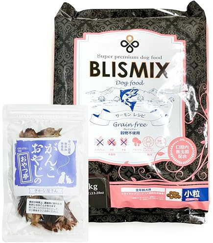 Amazon.co.jp: ブリスミックス グレインフリーサーモン小粒6kg