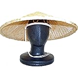 Amazon Co Jp 菅笠50cm 三角型 すげ笠 菅かさ すげ傘 ベトナム笠 ホーム キッチン