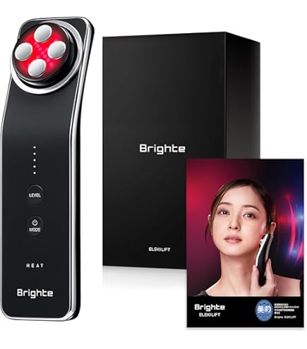 【最終値下げ】Brighte ELEKIBRUSH 美顔器＋専用ローション 正規品】Brighte ELEKI LOTION ローション ブライト BRUSH エレキ