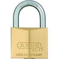日本ロックサービス(Nihon Lock Service)ABUS 真鍮南京錠 EC75/30 KD ディンプルシリンダー バラ番