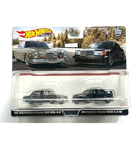 Amazon | ホットウィール(Hot Wheels) プレミアム 2パック ナイト