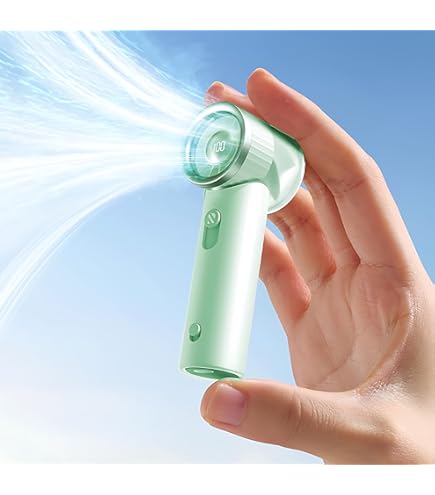 Amazon | RANVOO ハンディファン【究極小型化・驚きの強風】扇風機