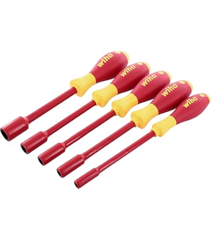 Wiha 28198 Drive-Loc VI Metric Nut Drivers Interchangeable Blade Set In Durable Pouch, 8-Piece - View #10