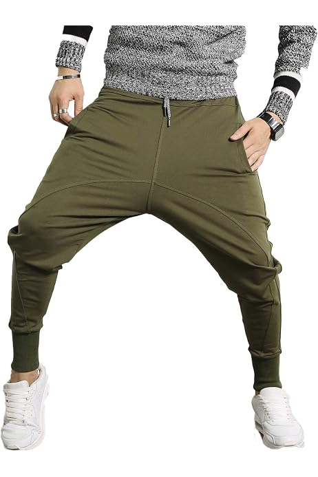 INVACHI Slim Fit Mens Cotton Jogging 