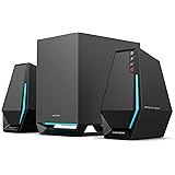 Edifier G1500 MAX 2.1ch ゲーミングスピーカー/サブウーファー サウンドカード内蔵 PC スピーカー Bluetooth/USB / 3.5mm AUX 有線接続 RGB