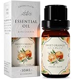 AROMA FLOW (アロマフロー) アロマオイル | スイートオレンジ 10ml | エッセンシャルオイル 精油 アロマディフューザー用 天然100% アロマセラピー | ベルモンド B1730