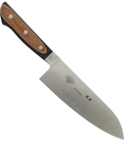 Amazon｜正広(マサヒロ) MV鋼本焼 三徳型(両刃) 17.5cm 14823｜三徳