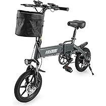 Amazon | 「98％完成品」 電動アシスト自転車 折り畳み自転車 14