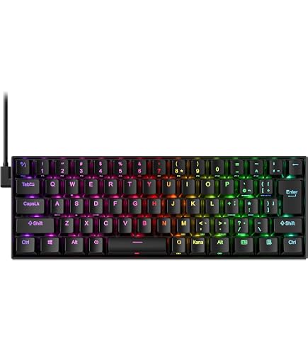 Amazon | RK ROYAL KLUDGE RK61 有線 60% メカニカル ゲーミング