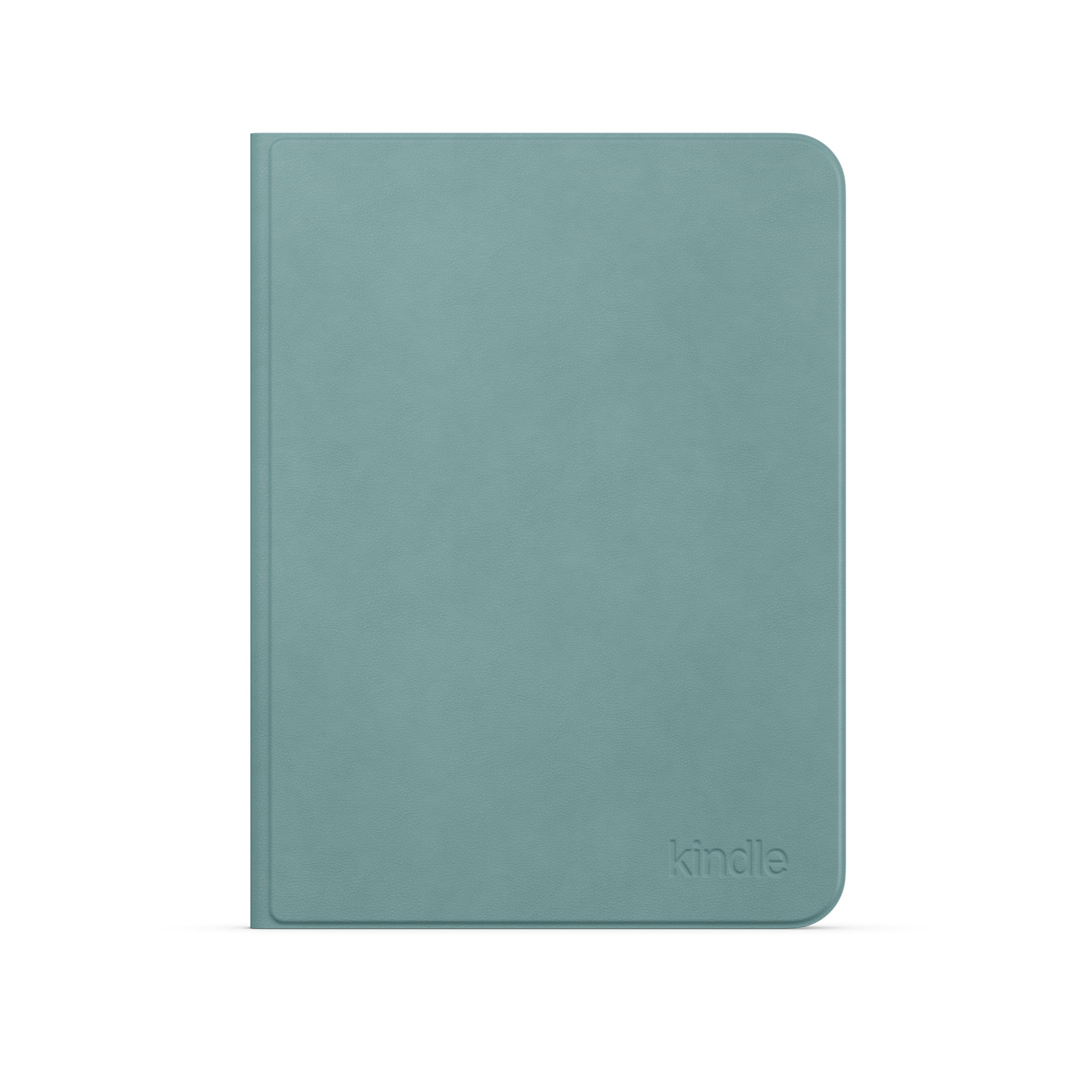 【Kindle Paperwhite シグニチャーエディション・Kindle Colorsoft シグニチャーエディション (2026年発売) 用】Amazon純正 マグネット装着式 スリム植物性レザーカバー (シーグラスグリーン)