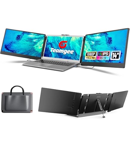 NexPad USB-C Portable Monitor for Laptop. 12 inch FHD 1080P IPS
