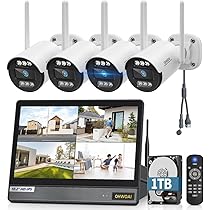 Amazon.co.jp: 【カラー暗視撮影&双方向通話】OHWOAI ワイヤレス防犯