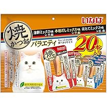 Amazon.co.jp: いなば ペットフード 焼ささみ 20本入り 成猫用