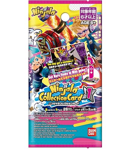 Amazon.co.jp: ニンジャラコレクションカード Vol.1+ 10個入りBOX : ホビー