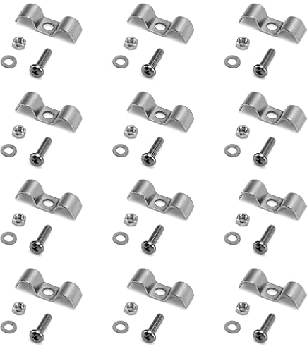 50pcs Stainless Steel Double Wire Hose Clamp Snap Lock Design for Industrial and 50pcs Stainless Steel Double Wire Hose Clamp Snap Lock Design for Industrial and