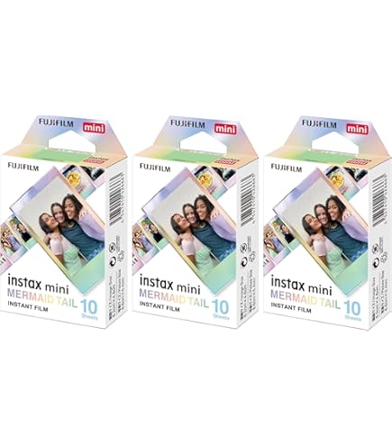 Amazon | 富士フイルム チェキ Instax Mini レインボーフィルム