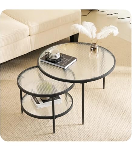 Amazon.co.jp: IKEA (イケア) SVALSTA スヴァルスタ ネストテーブル2点