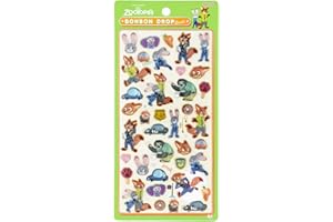 サンスター文具 ディズニー シール ボンボンドロップシール ズートピア S8812071