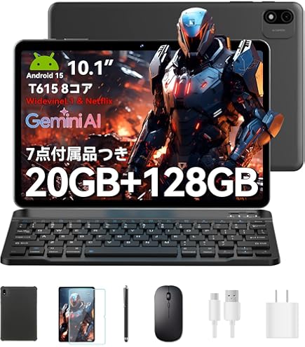 Android12 タブレット　10インチ　14GB+128GB 8コア　1TB Amazon.co.jp: Tablet 10.1 inch Android 12 Tablet 2024 Latest