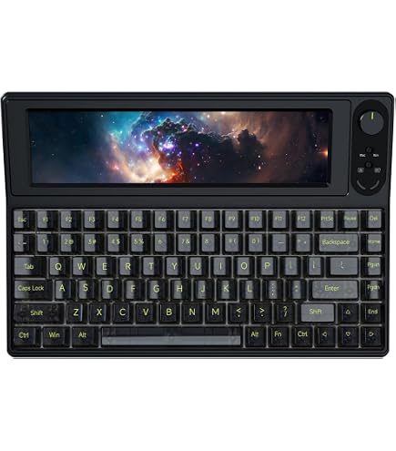 Amazon | AJAZZ AKP846 タッチスクリーンメカニカルキーボード/10.1