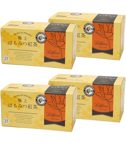 Amazon.co.jp: Lakshimi(ラクシュミー) 極上はちみつ紅茶 ティーバッグ