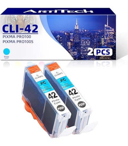 キャノン　使用済みインクカートリッジ　100個 Amazon.co.jp: ARTITECH CLI-42 PC Pixma Pro-100 互換インク