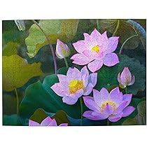 【新品未開封】walasse ting still life ジグソーパズル Amazon.co.jp: ジグソーパズル 500ピース 美しいピンクの蓮 絵画