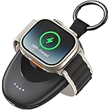 LVFAN Apple Watch用 充電器 1400mAh モバイルバッテリー アップルウォッチ用 充電器 ポータブルバッテリー ワイヤレス 急速充電 軽量 コンパクト タイプc 充電ケーブル付き Apple Watch Series 9 8 7 