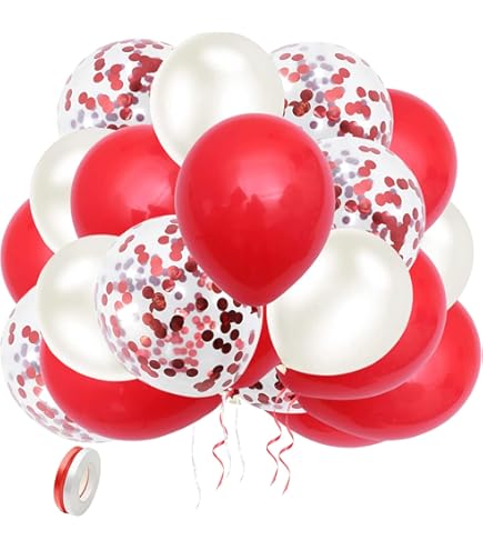 Amazon.co.jp: 【お正月バルーン】 9インチ 紅白ゴム風船 レッド