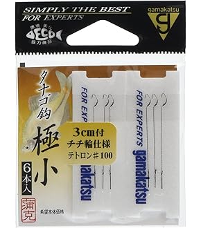 Amazon | Marufuji(マルフジ) T-071 特選タナゴ糸付針 2号