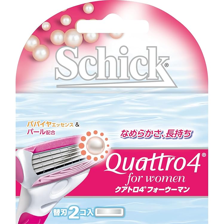 Amazon.co.jp: Schick(シック) クアトロ4フォーウーマン 4枚刃
