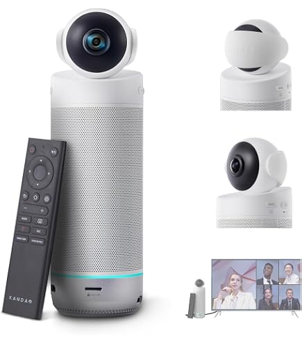 Amazon.co.jp: NUROUM 360 Pro 会議室カメラシステム マイク付き、3