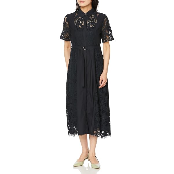 Amazon.co.jp: [グレースコンチネンタル] ﾒｯｼｭﾚｰｽ切替ﾜﾝﾋﾟｰｽ