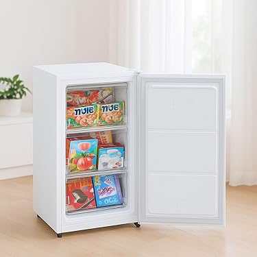 Comfee ' コンフィー RCC142WH/E ノンフロン冷凍庫 142L Amazon | COMFEE' 冷凍庫 142L 上開き ホワイト RCC142WH(E) 省エネ