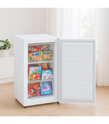 Amazon | Shelddi 冷凍庫 小型 家庭用 32L 温度表示 省エネ ミニ