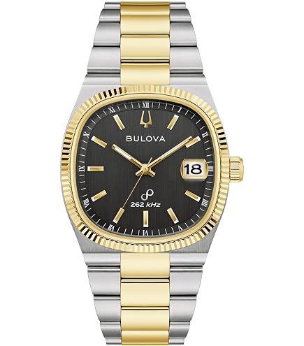 Amazon.co.jp: Bulova 96B440 スーパーセビリアブルースチールウォッチ