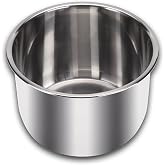 Instant Pot Genuine Stainess Steel Inner Cooking Pot, 7.6L, Stainless Steel