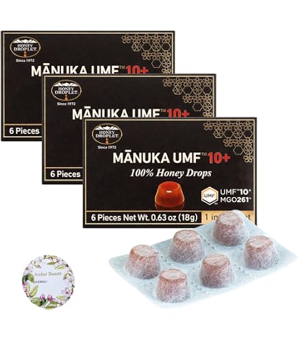 Amazon.co.jp: ハニードロップレット マヌカハニーUMF15+ (6箱) : 食品